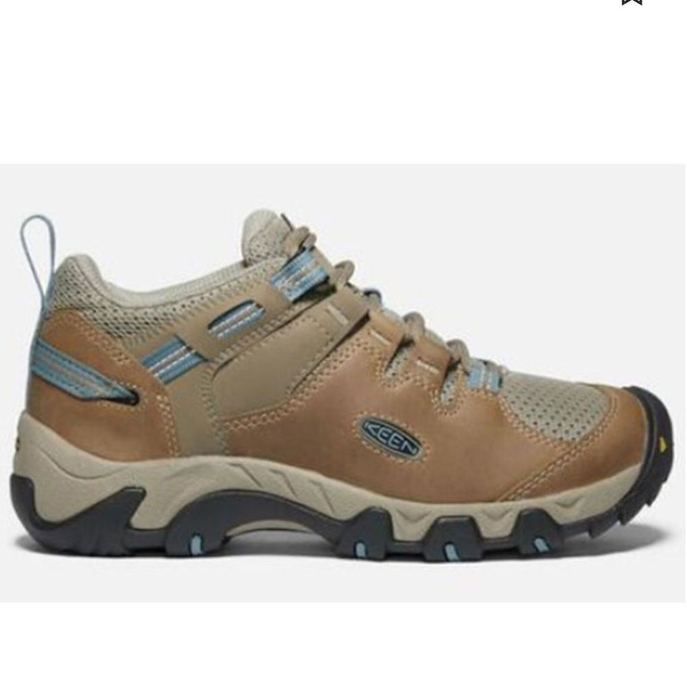 KEEN WOMEN'S STEENS HIKING BOOTS - SOFT TOE SHIITAKE TAN SZ 6 NEW IN BOX